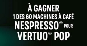 Gagnez 60 machines à café Nespresso Vertuo POP