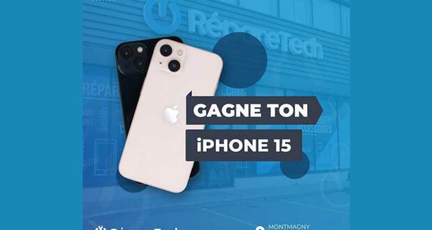 Gagnez Un iPhone 15 tout neuf