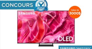Gagnez Un téléviseur 65 pouces OLED Samsung de 3000 $
