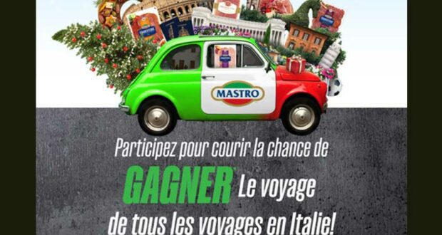 Gagnez Un voyage en Italie de 10 000 $