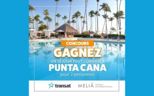 Gagnez Un voyage tout compris à Punta Cana (5 000 $)