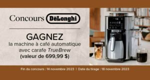 Gagnez Une machine à café automatique TrueBrew de 700 $