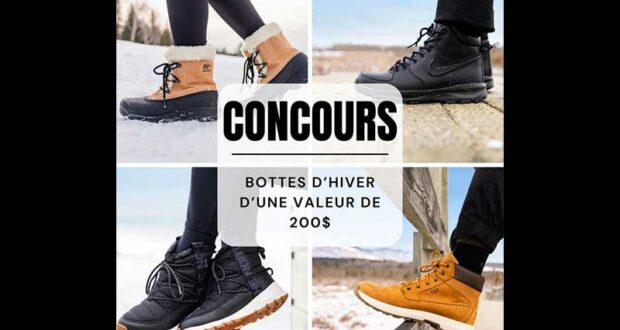 Remportez Une paire de bottes d’hiver de 200 $