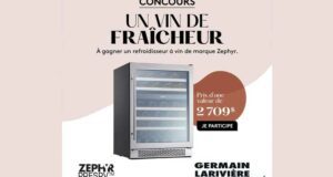 Gagnez Un refroidisseur à vin Zephyr de 2709 $