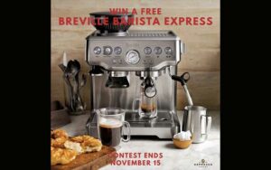 Gagnez Une machine à café Breville de 800 $