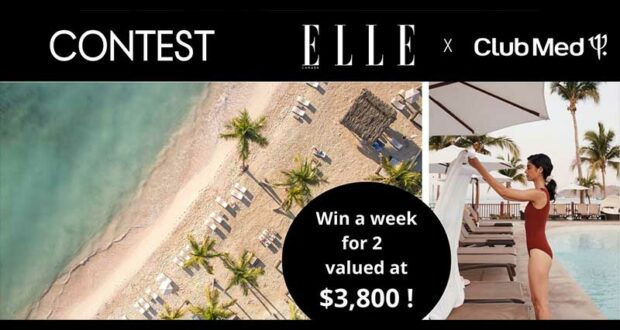 Gagnez Une semaine pour deux personnes au Club Med (3800 $)