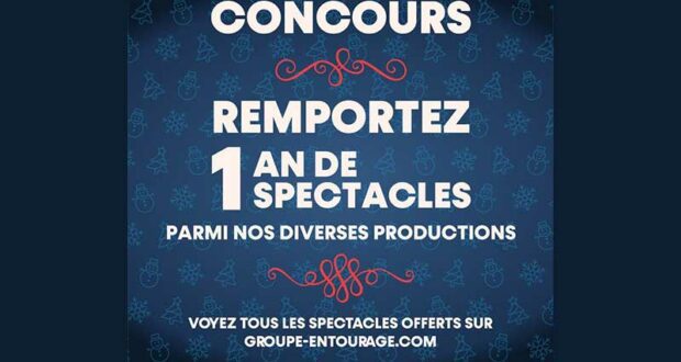 Gagnez 1 an de spectacles