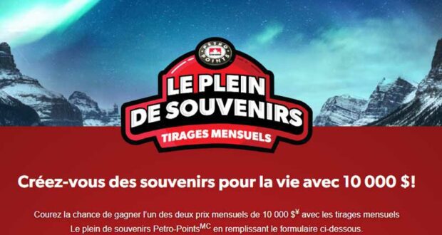 Gagnez 26 prix en argent de 10 000 $ chacun