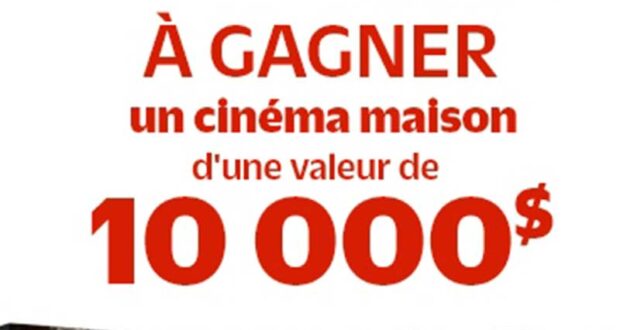 Gagnez Un cinéma maison de 10 000 $