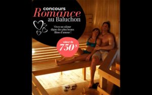 Gagnez Un forfait Romance au Baluchon (750 $)