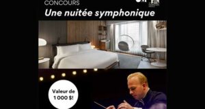Gagnez Une nuitée symphonique de 1000 $