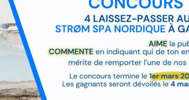 Gagnez 4 laissez-passer au Strøm spa nordique