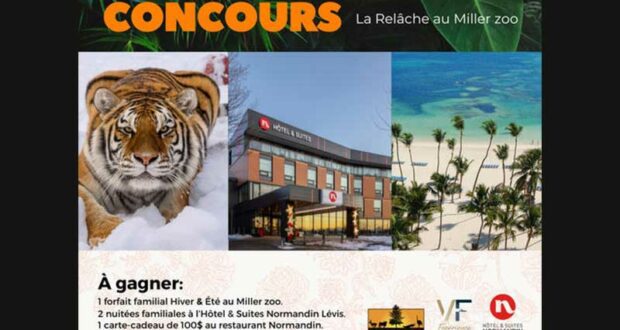 Gagnez Un forfait familial au Miller Zoo (1000 $)