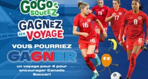 Gagnez Un voyage pour encourager Canada Soccer (15 000 $)