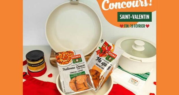 Gagnez des produits ROMA + des accessoires de cuisine