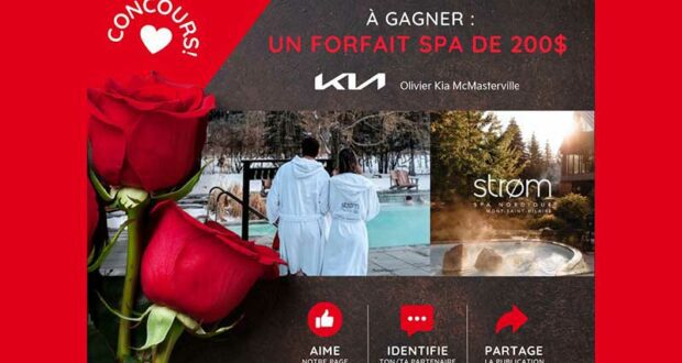 Gagnez un FORFAIT SPA de 200$