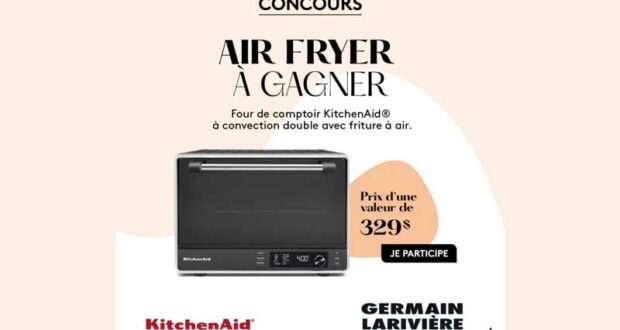 Gagnez un Four de comptoir KitchenAid de 329 $