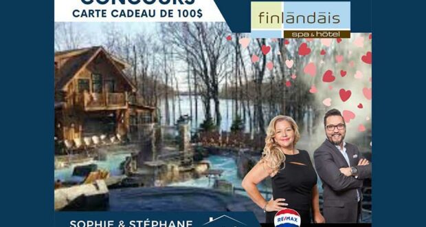 Gagnez une carte cadeaux de 100 $ au SPA LE FINLANDAIS