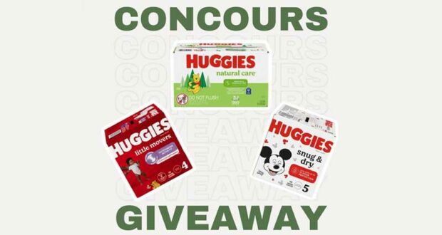 Gagnez 1 000 $ de produits Huggies