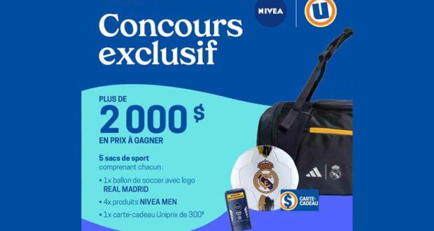 Gagnez des produits Nivea et carte-cadeau de 300$