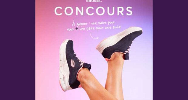 Gagnez deux paires de chaussures Skechers