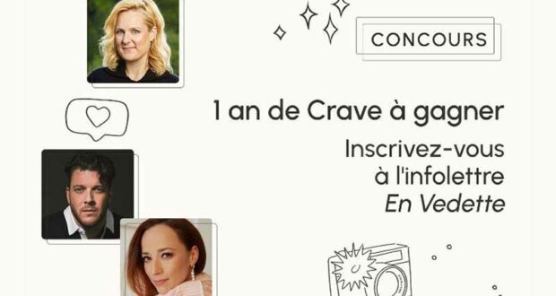 Gagnez un abonnement d'un an à Crave Premium