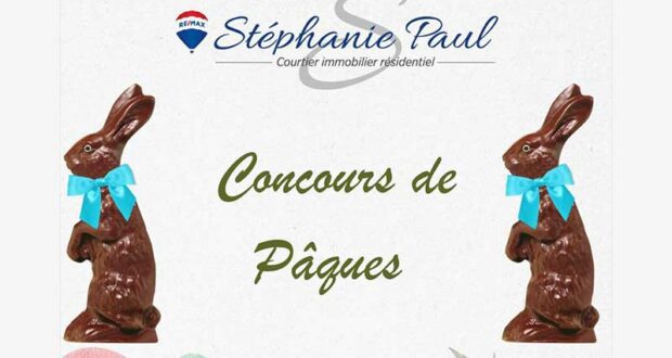 Gagnez un magnifique lapin en chocolat