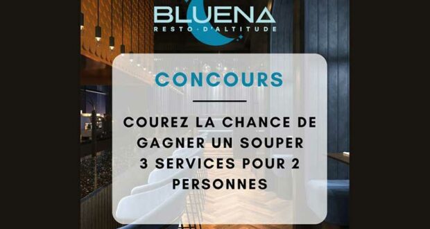 Gagnez un souper 3 services pour 2 personnes