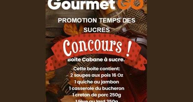 Gagnez une boite cabane à sucre pour 4 personnes