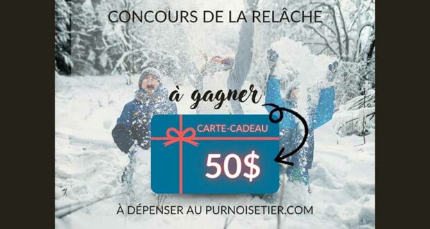 Gagnez une carte-cadeau Pur Noisetier de 50 $