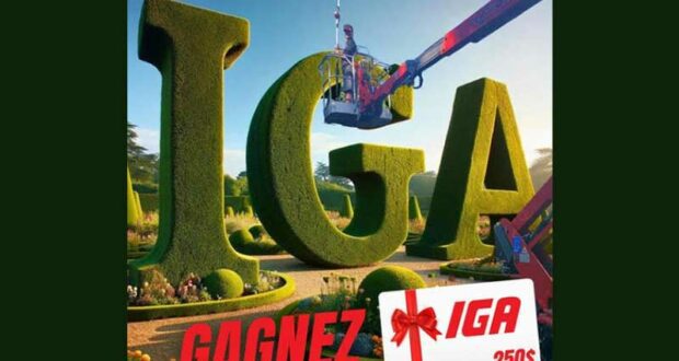 Gagnez une carte cadeau épicerie IGA de 250 $