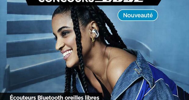 Gagnez une paire d'écouteurs Bluetooth Ultra Open Earbuds Bose