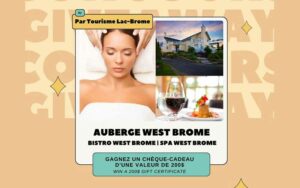 Gagnez un Chèque-cadeau Auberge West Brome de 200 $