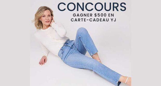 Gagnez une carte-cadeau Yoga Jeans de 500 $