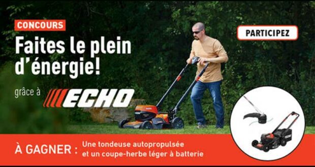 Gagnez une tondeuse autopropulsée (719 $)