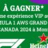 Gagnez 10 paires de billets pour la F1 à Montréal (1400$ chaque)