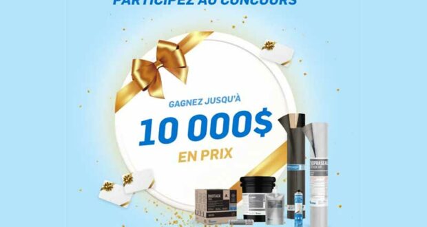 Gagnez jusqu'à 10 000 $ en Prix