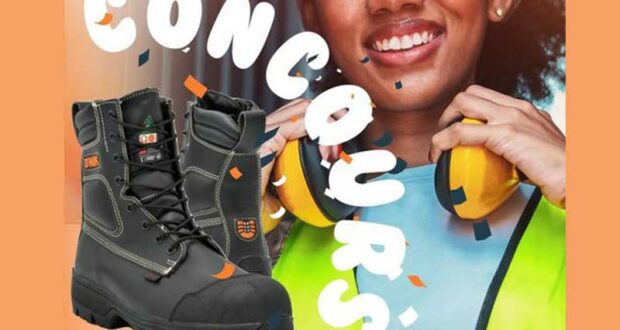 Gagnez une paire de botte de sécurité pour femme