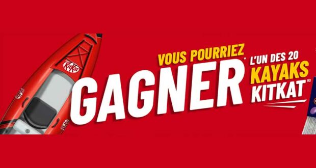 Gagnez 20 kayaks de 700$ chacun