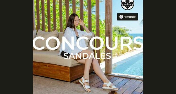 Gagnez la sandale de votre choix