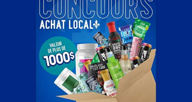 Gagnez un panier-cadeau rempli de produits d'ici (1000 $)