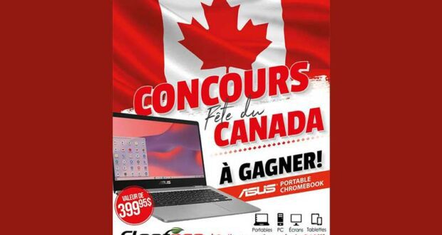 Gagnez un portable Chromebook de 399 $