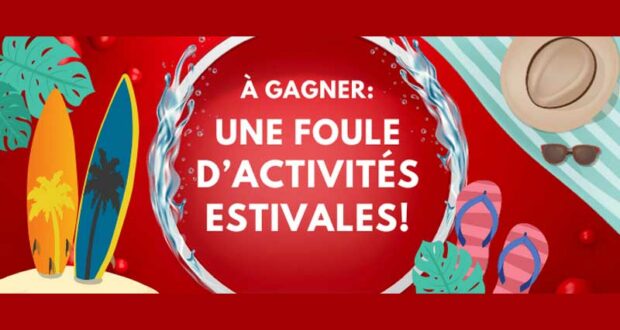 Gagnez une enveloppe surprise avec des accès pour des activités