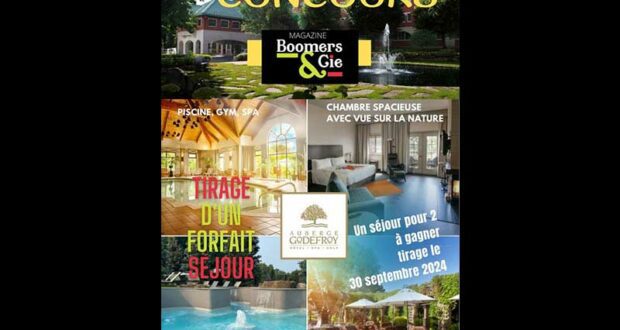 Gagnez un certificat cadeau pour 2 à l’ Auberge Godefroy