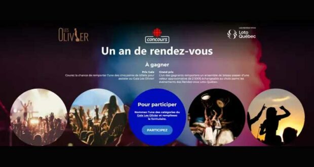 Gagnez un ensemble de laissez-passer de 2500 $