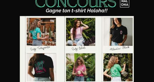 Gagne ton t-shirt HALOHA
