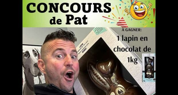 Gagnez un LAPIN EN CHOCOLAT DE 1KG du chocolatier rochef