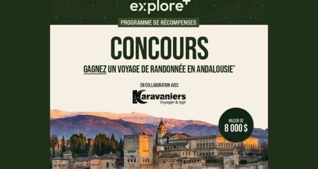 Gagnez un voyage de randonnée en Andalousie (valeur de 8000 $)