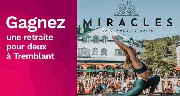 Séjour bien-être pour deux à gagner à Tremblant (valeur 3000 $)