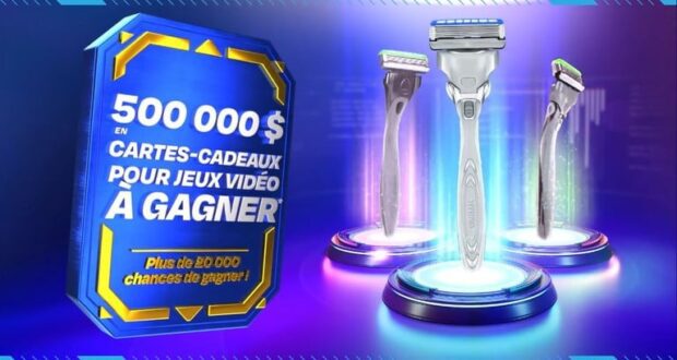 Concours Schick - Gagnez 50 000 $ en cartes cadeaux
